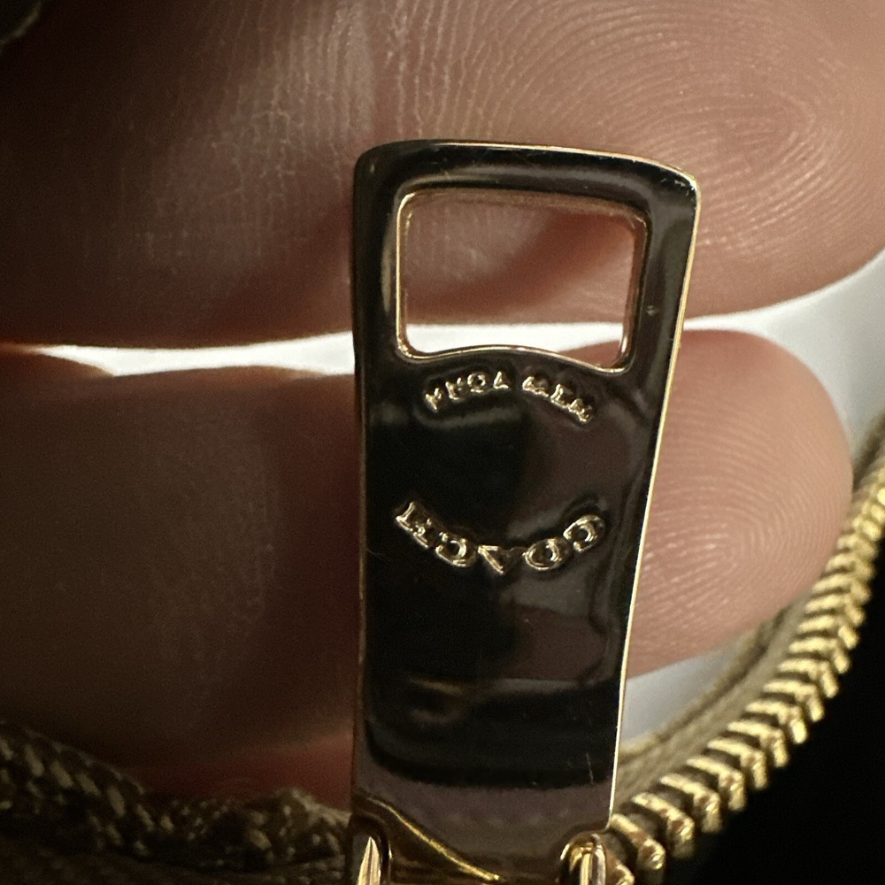 Coach Handbag/Purse Nice&clean Pocket Inside Brown Leather Strap Medium Size Bag - Picture 7 of 9